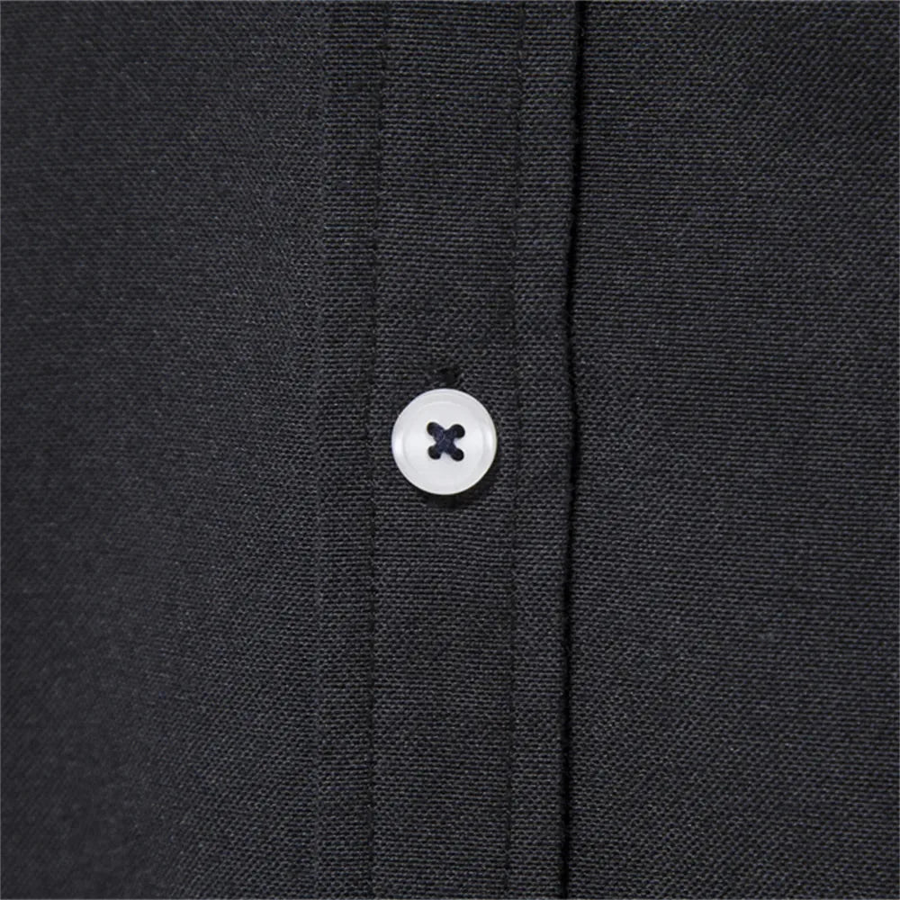 Matthew | Refined Contrast Button-Up Shirt - Valereo