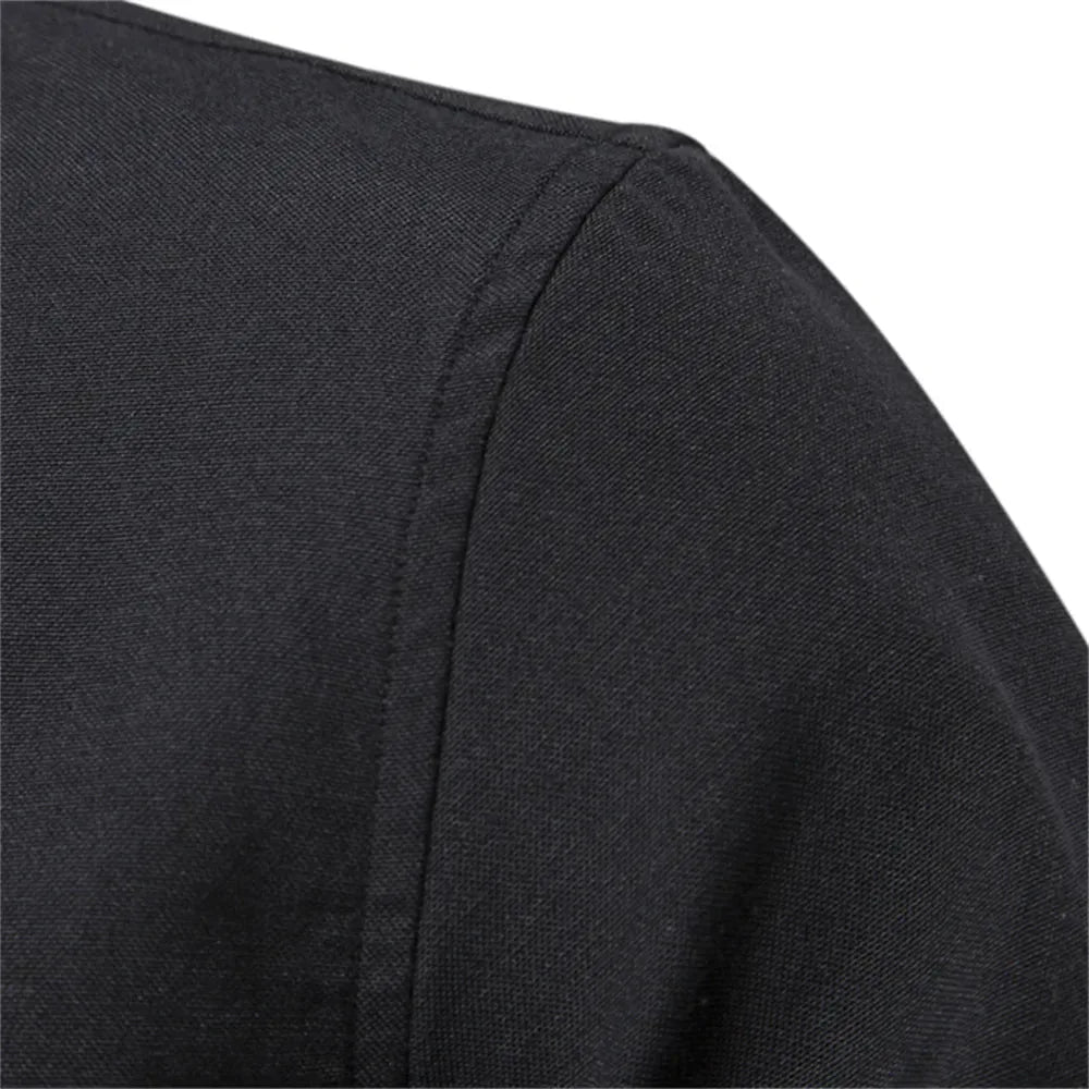 Matthew | Refined Contrast Button-Up Shirt - Valereo