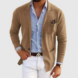 Matthew | Refined Knit Notched-Lapel Blazer - Valereo