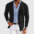 Matthew | Refined Knit Notched-Lapel Blazer - Valereo