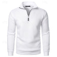 Bruce | Classic Fleece Quarter-Zip Sweatshirt