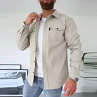 Michael | Casual Chest Pocket Shirt Jacket - Valereo