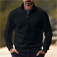 Michael | Modern Quarter-Zip Sweater - Valereo