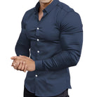 Michael | Modern Slim-Fit Button-Up Shirt - Valereo