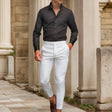 Michael | Modern Slim-Fit Button-Up Shirt - Valereo