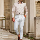 Michael | Modern Slim-Fit Button-Up Shirt - Valereo