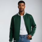Michael | Modern Striped Track Jacket - Valereo