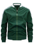 Michael | Modern Striped Track Jacket - Valereo