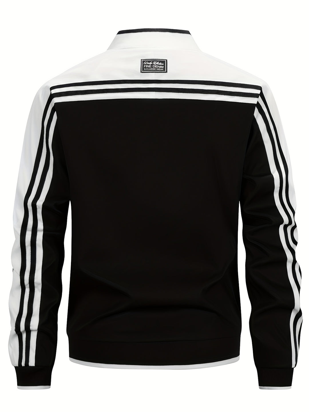 Michael | Modern Striped Track Jacket - Valereo