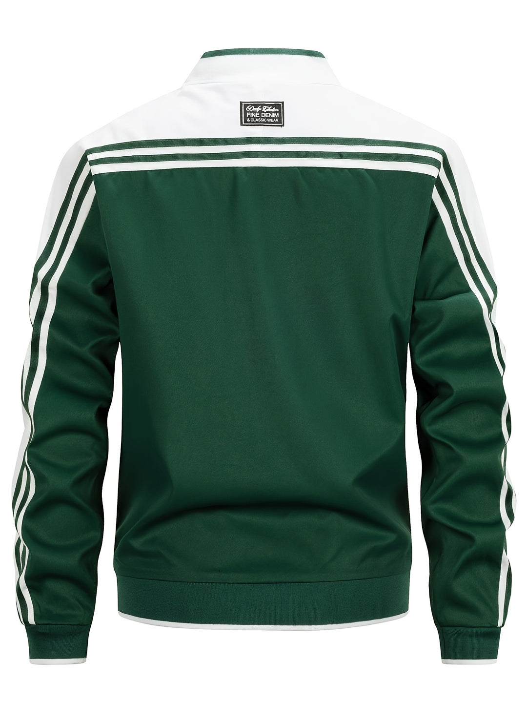 Michael | Modern Striped Track Jacket - Valereo