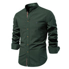 Michael | Refined Mandarin Collar Shirt - Valereo