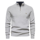 Nathan | Classic Quarter-Zip Knit Sweater - Valereo