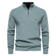 Nathan | Classic Quarter-Zip Knit Sweater - Valereo