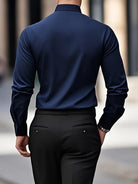 Nathan | Refined Slim-Fit Dress Shirt - Valereo