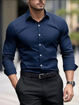 Nathan | Refined Slim-Fit Dress Shirt - Valereo