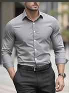 Nathan | Refined Slim-Fit Dress Shirt - Valereo