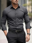 Nathan | Refined Slim-Fit Dress Shirt - Valereo