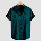Nathan | Stylish Floral Satin Shirt - Valereo