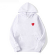 Oliver | Casual Heart Graphic Hoodie - Valereo