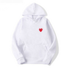 Oliver | Casual Heart Graphic Hoodie - Valereo