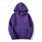 Oliver | Casual Heart Graphic Hoodie - Valereo