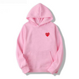 Oliver | Casual Heart Graphic Hoodie - Valereo
