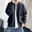 Oliver | Casual Wool Knit Cardigan - Valereo