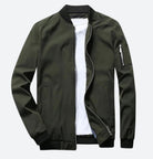 Oliver | Casual Zip Bomber Jacket - Valereo