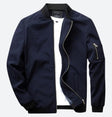 Oliver | Casual Zip Bomber Jacket - Valereo