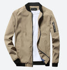 Oliver | Casual Zip Bomber Jacket - Valereo
