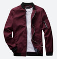 Oliver | Casual Zip Bomber Jacket - Valereo
