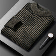 Oliver | Modern Geometric Knit Sweater - Valereo