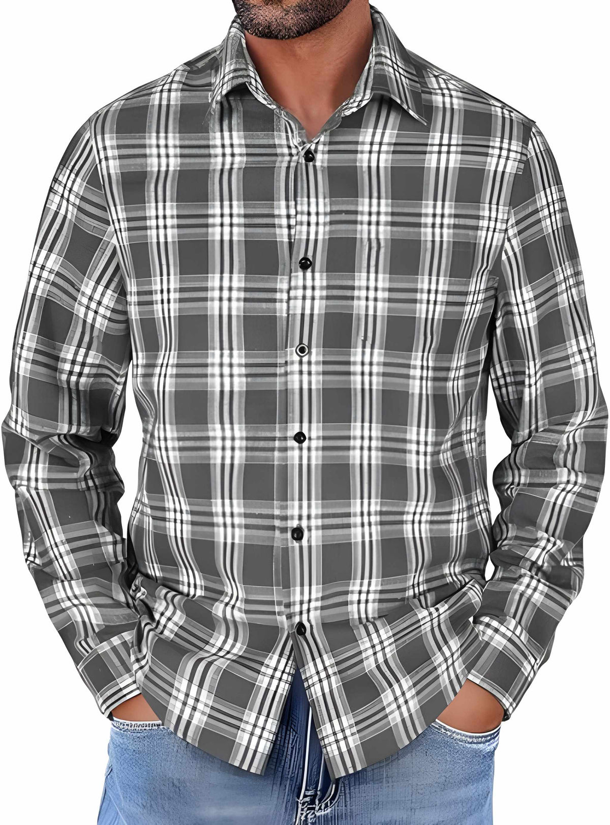Oliver | Stylish Plaid Flannel Shirt