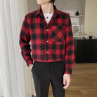 Oliver | Stylish Plaid Flannel Shirt - Valereo