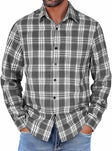 Oliver | Stylish Plaid Flannel Shirt - Valereo