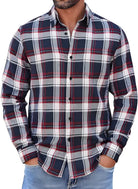 Oliver | Stylish Plaid Flannel Shirt - Valereo