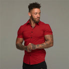 Oliver | Stylish Slim-Fit Button-Up Shirt - Valereo