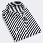 Oliver | Stylish Striped Button-Down Shirt - Valereo