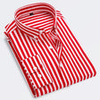Oliver | Stylish Striped Button-Down Shirt - Valereo