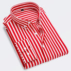 Oliver | Stylish Striped Button-Down Shirt - Valereo