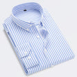 Oliver | Stylish Striped Button-Down Shirt - Valereo