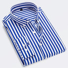 Oliver | Stylish Striped Button-Down Shirt - Valereo