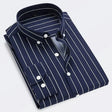 Oliver | Stylish Striped Button-Down Shirt - Valereo