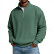Gregory | Relaxed Knit Quarter-Zip Sweater