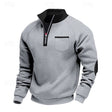 Marcus | Casual Fleece Quarter-Zip Sweatshirt