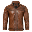 Mark | Classic Racing Leather Jacket