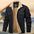 Ryan | Casual Sherpa-Lined Trucker Jacket - Valereo