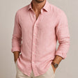Ryan | Elegant Linen Button-Up Shirt - Valereo