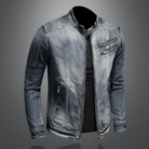 Ryan | Modern Distressed Denim Jacket - Valereo