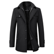 Ryan | Refined Wool Blend Trench Coat - Valereo